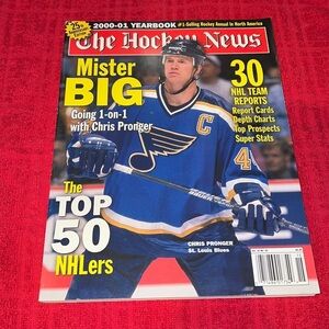 The hockey news vintage magazine